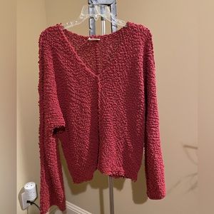 Altar’d State Pearce pullover sweater in the softest material.  Size large